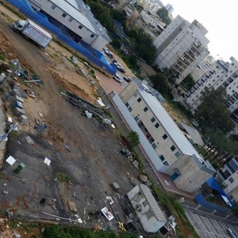 החל פינוי מתחם הקבלן בשכונת שיפר - חדשות בפתח תקווה