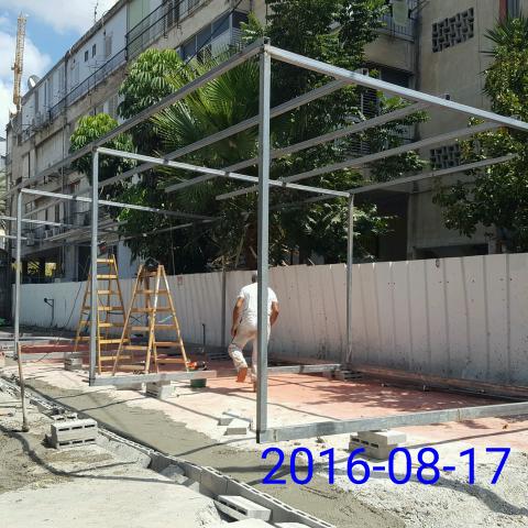 הורידו את הסככה ברחוב בר כוכבא - חדשות בפתח תקווה