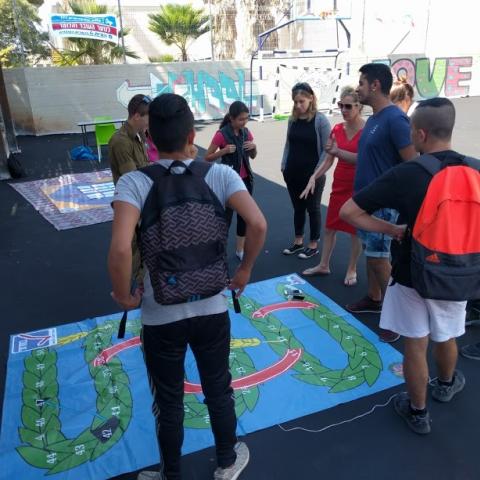יום כחול אדום בנעמת - חינוך בפתח תקווה