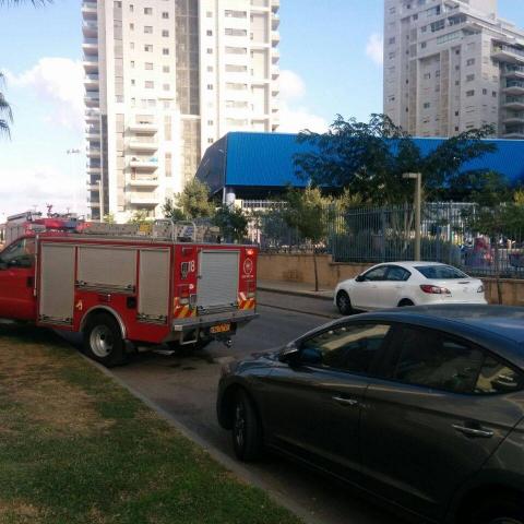 שריפה בבית ספר "אהוד מנור" - ללא נפגעים. - חדשות בפתח תקווה