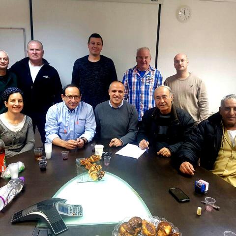 ההסתדרות במרחב פ"ת חתמה על הסכם קיבוצי עם מפעל אבגול - חדשות בפתח תקווה