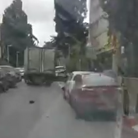נהג משאית פגע בעשרות כלי רכב בת"א - החשוד תושב פ"ת - חדשות בפתח תקווה
