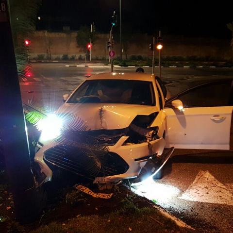 2 תושבי הפזורה נלכדו לאחר פריצה ונהיגה פרועה - חדשות בפתח תקווה