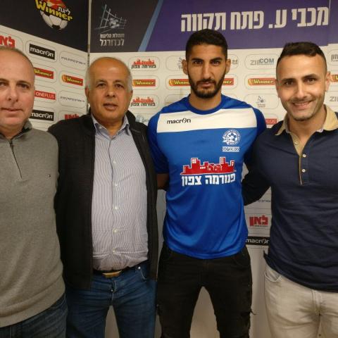 לידור כהן הצטרף לקבוצת הבוגרים של מכבי פתח תקוה - ספורט בפתח תקווה