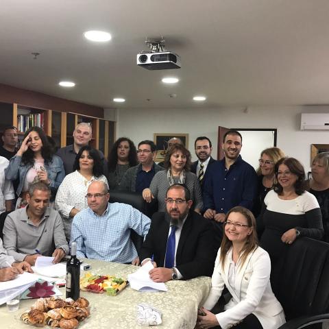 שעתו היפה של גיורא נחום יו"ר ההסתדרות במרחב פתח תקוה - חדשות בפתח תקווה
