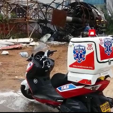שריפה ברחוב שמשון - ללא נפגעים - חדשות בפתח תקווה