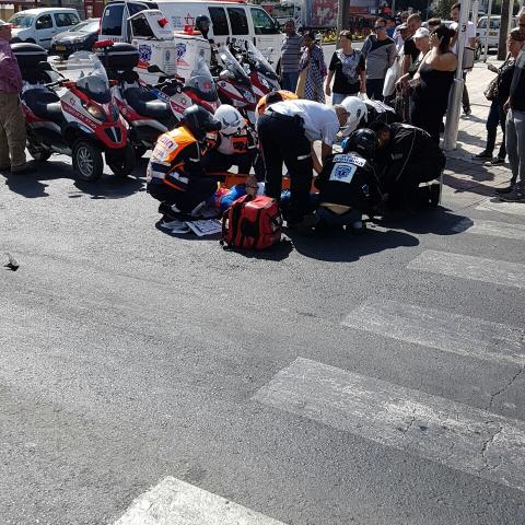 רוכב אופניים חשמליים בן 31 נפצע בינוני ברחוב חיים עוזר - חדשות בפתח תקווה