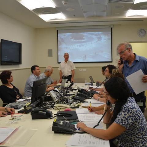בית חולים בילינסון נערך לרעידת אדמה - בריאות בפתח תקווה