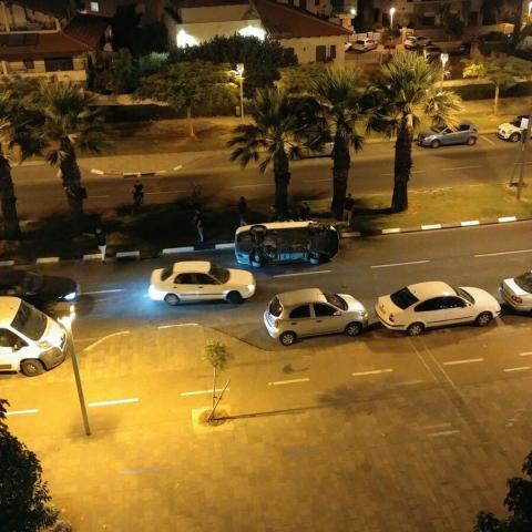 הלילה: תאונת דרכים ברחוב העצמאות - חדשות בפתח תקווה