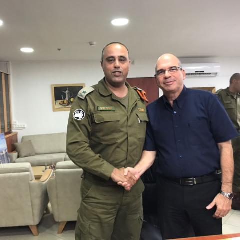 מפקד פיקוד העורף החדש ביקר בפתח תקווה - חדשות בפתח תקווה