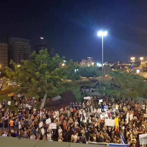 עו"ד חקלאי המייצג את המפגינים נגד היועמ"ש: "כיכר גורן אושרה הן בידי משטרת ישראל והן בידי בג"צ בעבר". - חדשות בפתח תקווה