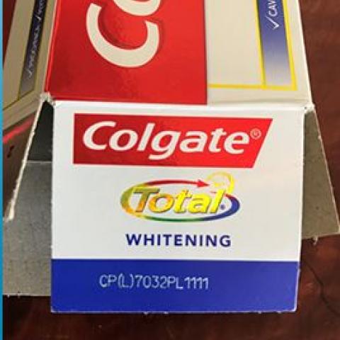 משרד הבריאות מזהיר משימוש במוצר "Colgate advanced whitening" - בריאות בפתח תקווה