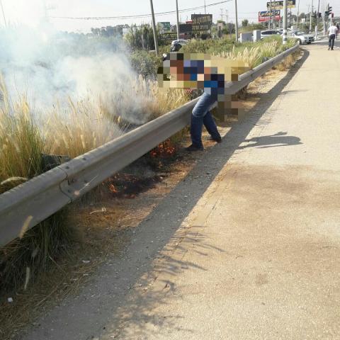תושב כפר קאסם ובן משפחתו מהפזורה בדרום נעצרו בחשד להצתה של שדה קוצים סמוך לצומת ירקונים לכיוון פ"ת - חדשות בפתח תקווה