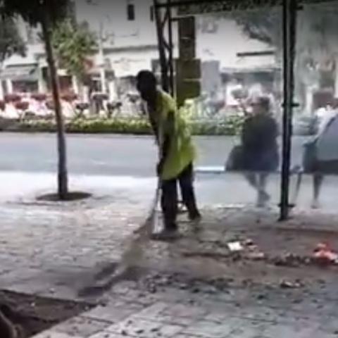 שיטת ניקיון רחובות חדשנית ברחוב הראשי של פ"ת - חדשות בפתח תקווה