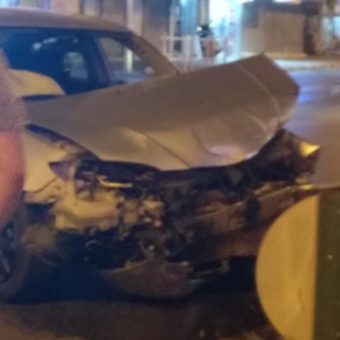 תאונת דרכים בצומת אורלוב בר כוכבא ללא נפגעים - חדשות בפתח תקווה