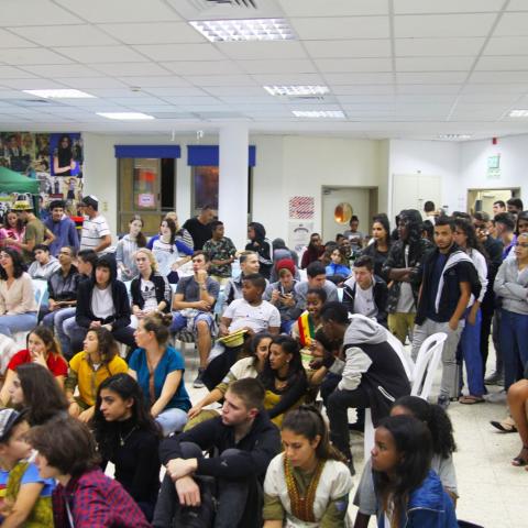  בני נוער יוצאי אתיופיה ובני נוער ילידי הארץ חגגו יחדיו את חג הסיגד - חינוך בפתח תקווה
