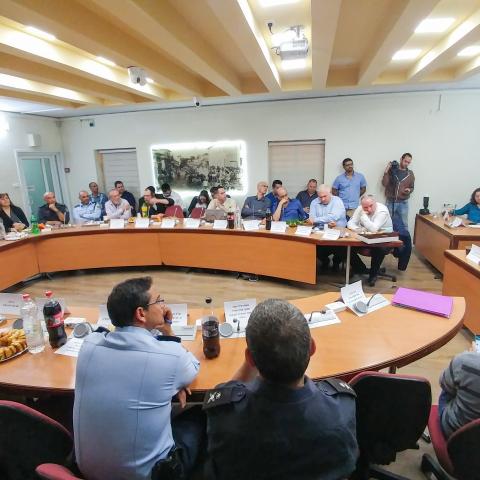 כינוס חירום בעיריית פ"ת: "דורשים להקים קבינט סביבתי לאיתור מזהמים ברשות הפלסטינאית". - איכות הסביבה וחזות העיר בפתח תקווה