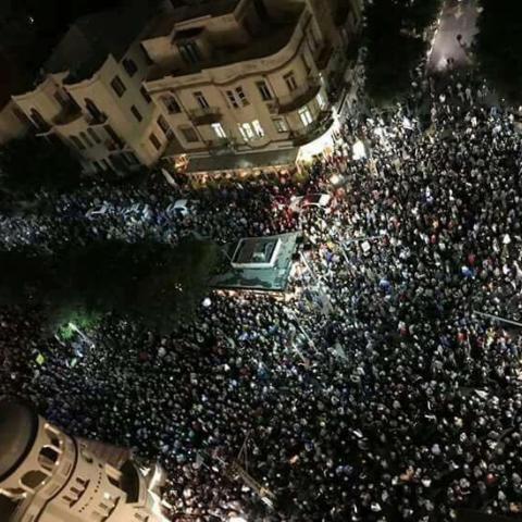 מחאת פתח תקווה הפכה למחאת ענק בתל אביב - חדשות בפתח תקווה