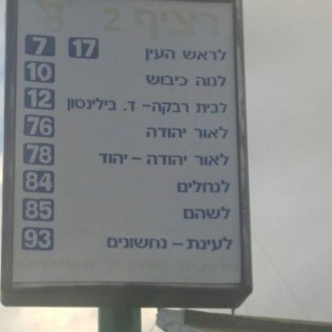 היכן זה נווה כיבוש? - תחבורה בפתח תקווה