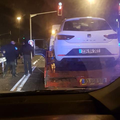  נלכד גנב רכב עם רכב שנגנב מפתח תקווה אותר במחסום משטרתי - חדשות בפתח תקווה