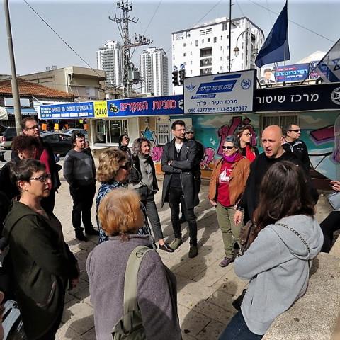 ראש העיר נפגש עם נציגי התקשורת בשפה הרוסית - בחירות  2018 בפתח תקווה