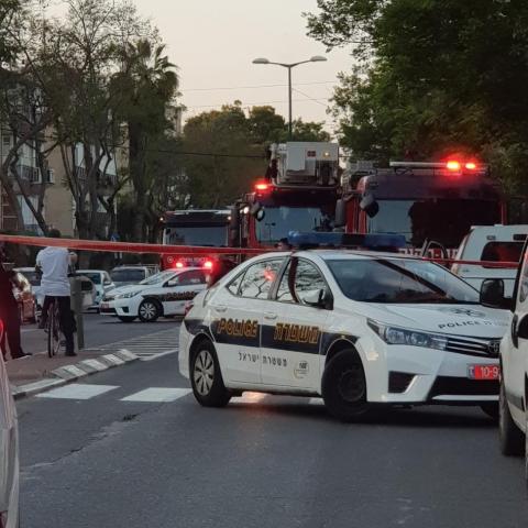 שריפה במקלט תת קרקעי של בניין מגורים ברחוב טרומפלדור - חדשות בפתח תקווה