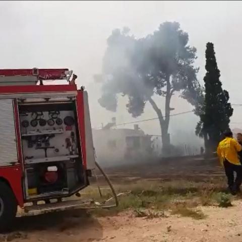 סיכום השריפה  סמוך לגן לאומי ירקון: הושגה שליטה, אין נפגעים, נגרם נזק לשמורת הטבע - חדשות בפתח תקווה