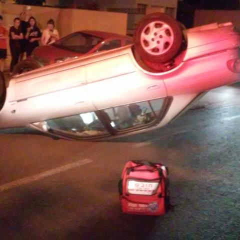 פצוע קל בתאונת דרכים ברחוב חדרה בשכונת אם המושבות - חדשות בפתח תקווה