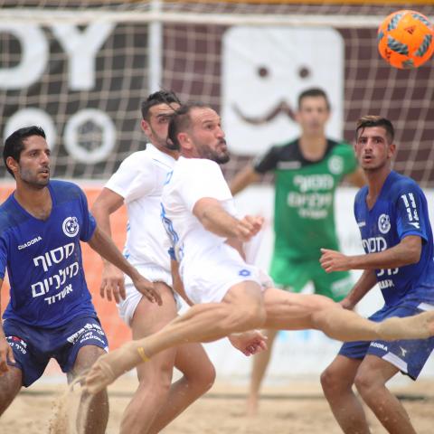 הקבוצה של פתח תקווה בכדורגל חופים בסכנת ירידה מהליגה - ספורט בפתח תקווה