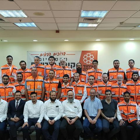 28 חובשים חדשים לאיחוד הצלה בשיתוף אגף החירום והבטחון בעיריית פ"ת - חדשות בפתח תקווה
