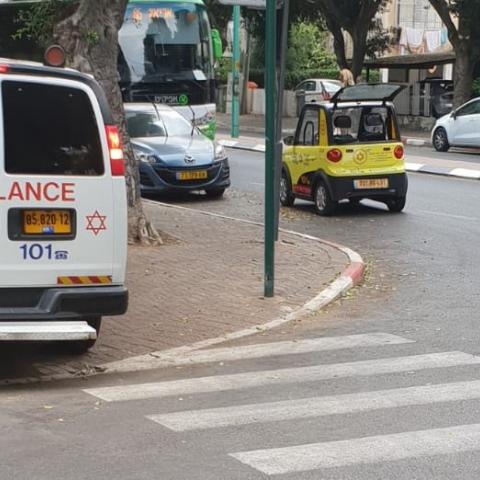 פועל נפצע בינוני מאתר בנייה בדרך יצחק רבין בפתח תקווה - חדשות בפתח תקווה