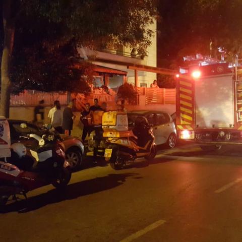 בעל ואישה נפצעו קל מפיצוץ  גז בדירה ברחוב יהודה הנשיא בפתח תקווה - חדשות בפתח תקווה