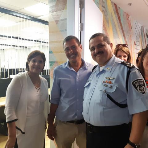 מנהלי בתי הספר היסודיים השתתפו בהרצאה עם מפכ"ל המשטרה - חינוך בפתח תקווה