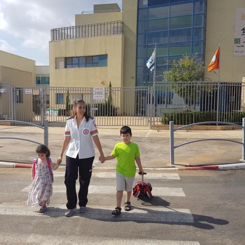 במד"א נערכים לפתיחת שנת הלימודים - חינוך בפתח תקווה