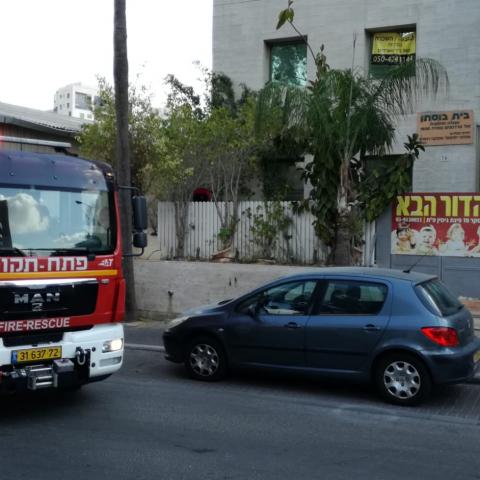 שריפה פרצה בגן ילדים ברחוב פינסקר בפתח תקווה - חדשות בפתח תקווה