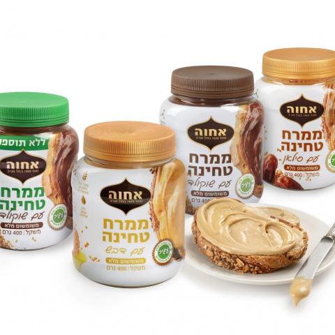 חידוש מהפכני בתחום ממרחי הטחינה המתוקים -  ממרח טחינה עם דבש של "אחוה" - צרכנות בפתח תקווה