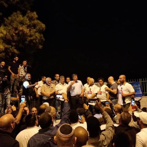 חגיגת ערב הבחירות בקרב תומכי רמי גרינברג (וידיאו) - בחירות  2018 בפתח תקווה
