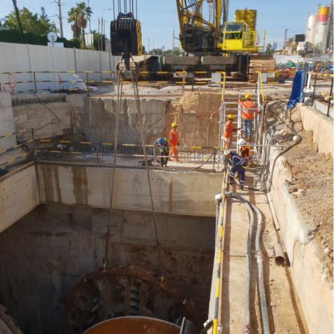 חופרים מנהרות בפתח תקוה: כל מה שרציתם לדעת על פרוייקט הרכבת הקלה  (וידיאו) - תחבורה בפתח תקווה