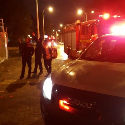 שריפה פרצה בדירה ברחוב שטמפפר בפתח תקווה (וידיאו) - חדשות בפתח תקווה
