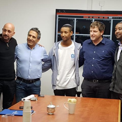 ראובן טגניה נבחר לתפקיד יו"ר מועצת הנוער העירונית - חינוך בפתח תקווה
