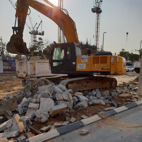 שינויים בהסדרי התנועה בפתח תקווה בשל התקדמות בעבודות הרכבת הקלה - תחבורה בפתח תקווה