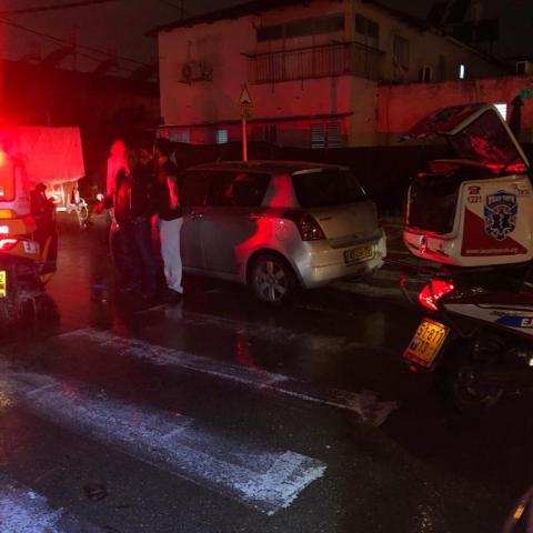 הולכת רגל ורוכבת קטנוע נפצעו בשתי תאונות דרכים בפתח תקווה (וידיאו) - חדשות בפתח תקווה