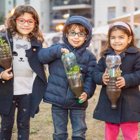  בשכונת אם המושבות בפתח תקווה חגגו ט"ו בשבט בהפנינג חינוכי וסביבתי - קהילות בפתח תקווה