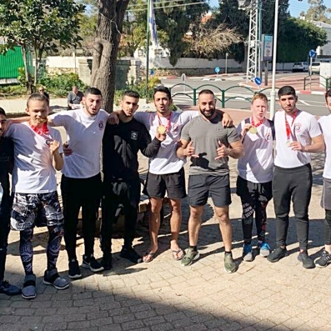 מדליות לנבחרת הג'ויג'יסטו של הרשות למאבק באלימות, סמים ואלכוהול - חינוך בפתח תקווה