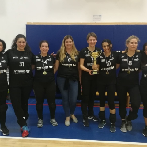  המנצחת בליגת המאמאנט בכדורשת של פתח תקווה - קבוצת קפלן - ספורט בפתח תקווה