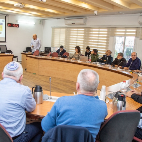 התכנסה ועדת מל"ח ובטחון: תכנית הביטחון לפתח תקווה לשנת 2019 - חדשות בפתח תקווה