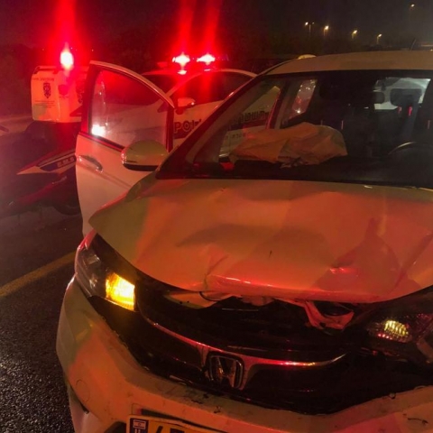 גבר ואישה נפצעו קל בתאונת דרכים בכביש 471 סמוך למחלף עמישב בפתח תקווה - חדשות בפתח תקווה
