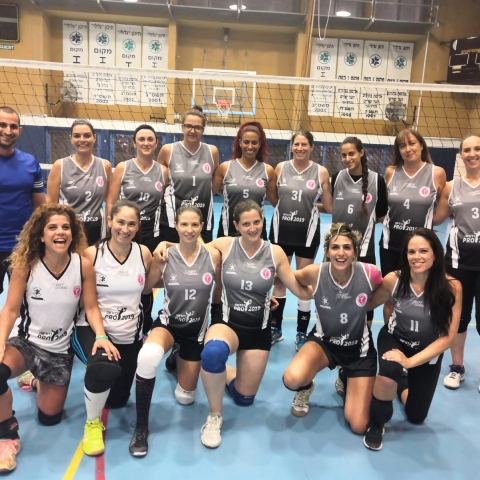 נבחרת כדורשת נשים תייצג את פתח תקווה באליפות איגוד הכדורשת הישראלי - ספורט בפתח תקווה