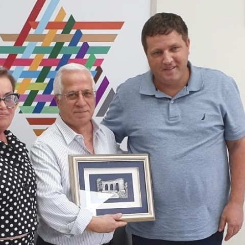גרינברג נפגש עם מנכ"ל משרד הקליטה - חדשות בפתח תקווה