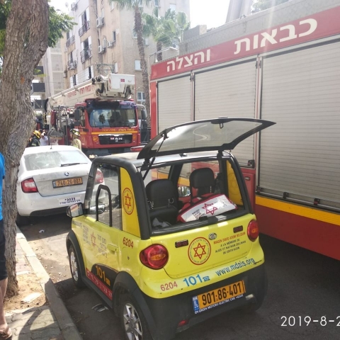 שריפה פרצה בדירה ברח' קארו בפתח תקווה - חדשות בפתח תקווה